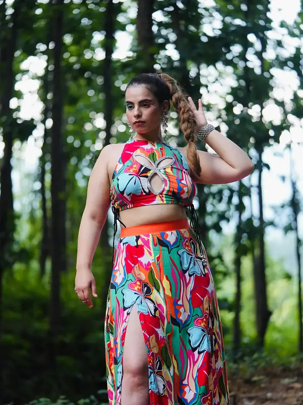 The Perisian Floral Co-ord Set