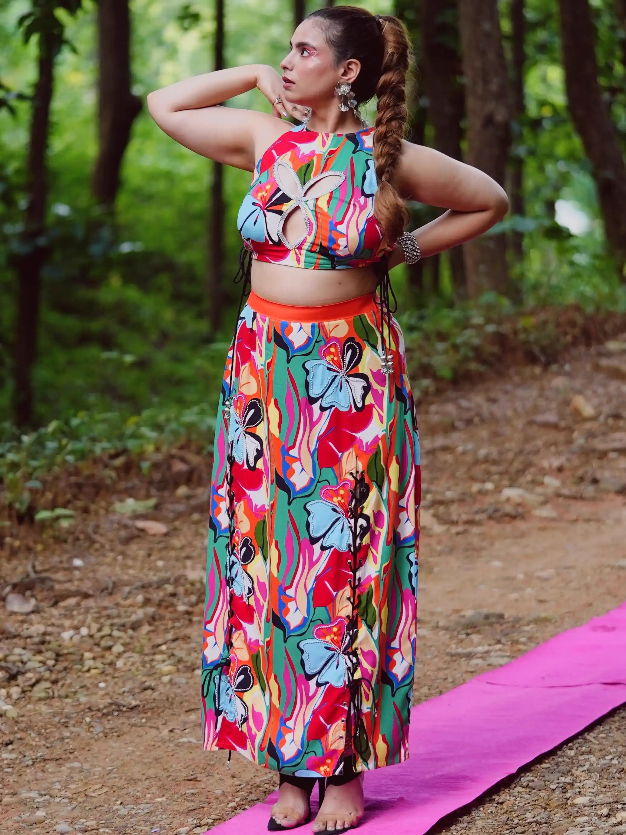 The Perisian Floral Co-ord Set