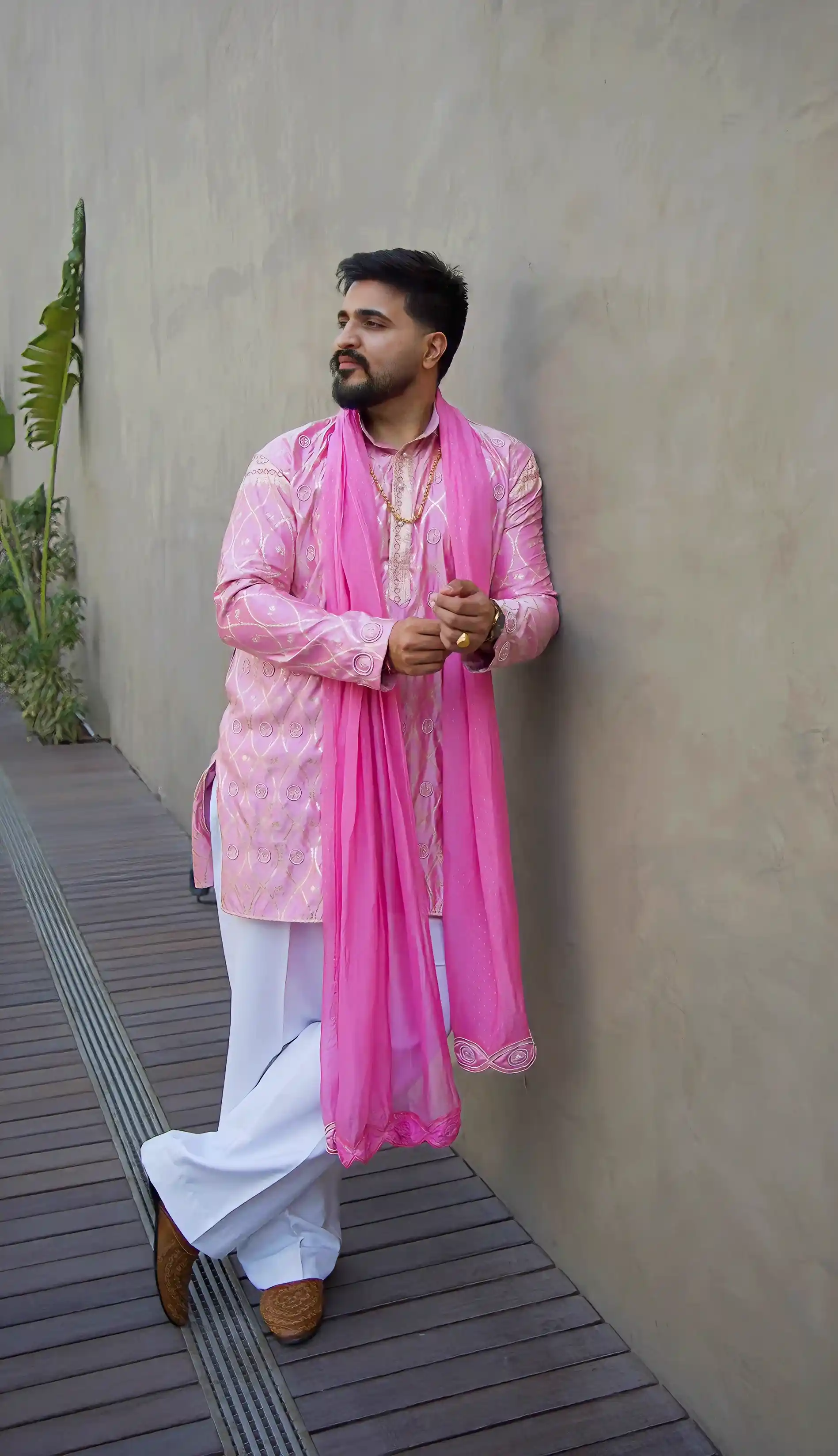 Rosè festive kurta set